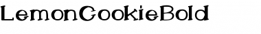 Download LemonCookieBold Bold Font Title Preview