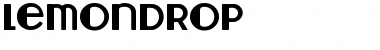 Download Lemondrop Regular Font Title Preview