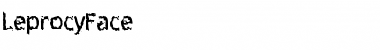 Download LeprocyFace Regular Font Title Preview