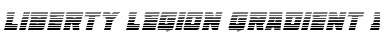 Download Liberty Legion Gradient Italic Italic Font Title Preview