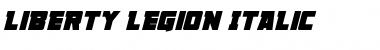 Download Liberty Legion Italic Italic Font Title Preview