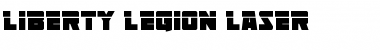 Download Liberty Legion Laser Regular Font Title Preview
