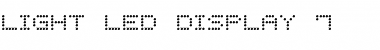 Download Light LED Display-7 Regular Font Title Preview