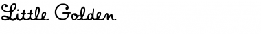 Download Little Golden Regular Font Title Preview