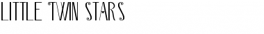 Download Little Twin Stars Regular Font Title Preview
