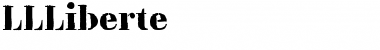 Download LLLiberte Regular Font Title Preview