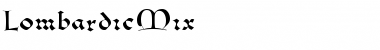 Download LombardicMix Regular Font Title Preview