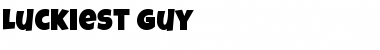 Download Luckiest Guy Regular Font Title Preview