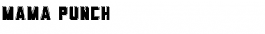 Download Mama Punch Regular Font Title Preview