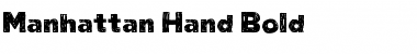 Download Manhattan Hand Bold Font