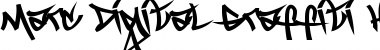 Download Marc Digital Graffiti Heavy Font Title Preview