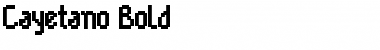 Download Cayetano Bold Font Title Preview