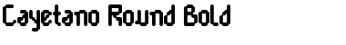Download Cayetano Round Bold Font Title Preview