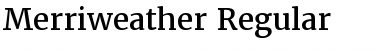Download Merriweather Regular Font
