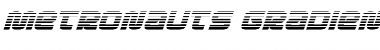 Download Metronauts Gradient Italic Italic Font