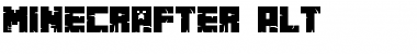 Download Minecrafter Alt Regular Font