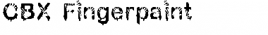 Download CBX-Fingerpaint Regular Font Title Preview
