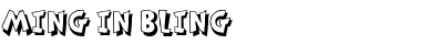 Download Ming in Bling Regular Font