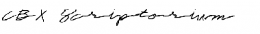 Download CBX-Scriptorium Regular Font Title Preview