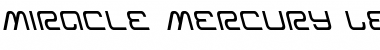 Download Miracle Mercury Leftalic Italic Font