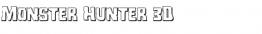 Download Monster Hunter 3D Regular Font