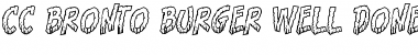Download CC Bronto Burger Well Done Font Title Preview