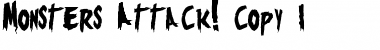 Download Monsters Attack! Regular Font