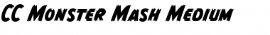 Download CC Monster Mash Medium Font Title Preview