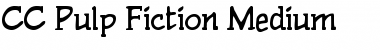 Download CC Pulp Fiction Medium Font Title Preview