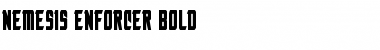 Download Nemesis Enforcer Bold Font