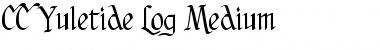 Download CC Yuletide Log Medium Font Title Preview