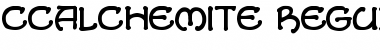 Download CCAlchemite Regular Font Title Preview