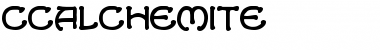 Download CCAlchemite Regular Font Title Preview