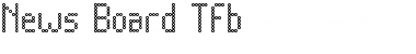 Download News Board Tfb Font