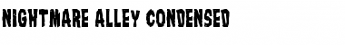 Download Nightmare Alley Condensed Condensed Font