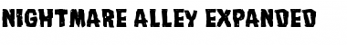 Download Nightmare Alley Expanded Font
