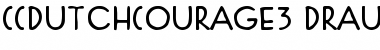 Download CCDutchCourage3 Draught Font Title Preview