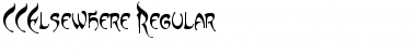 Download CCElsewhere Regular Font Title Preview