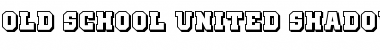 Download Old School United Shadow Font Title Preview