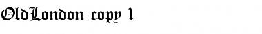 Download Old London Regular Font Title Preview