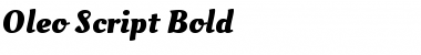 Download Oleo Script Bold Font Title Preview