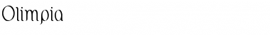 Download Olimpia Regular Font Title Preview