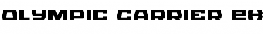 Download Olympic Carrier Expanded Expanded Font Title Preview