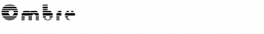 Download Ombre Regular Font Title Preview