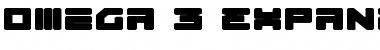 Download Omega-3 Expanded Expanded Font Title Preview
