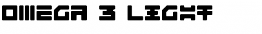 Download Omega-3 Light Light Font Title Preview