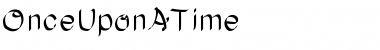 Download OnceUponATime Medium Font Title Preview