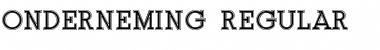 Download Onderneming Regular Font Title Preview