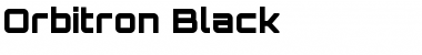 Download Orbitron Black Font Title Preview