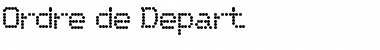 Download Ordre de Depart Regular Font Title Preview